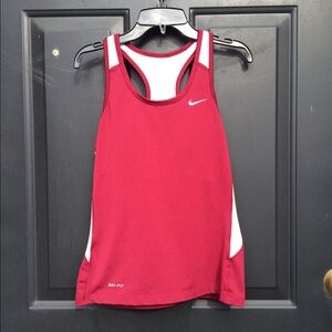 Nike Maroon Drifit Tank‎